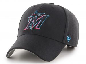 47 Brand MLB Miami Marlins MVP Cap Black