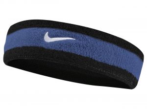 Nike Swoosh Headband Black Blue