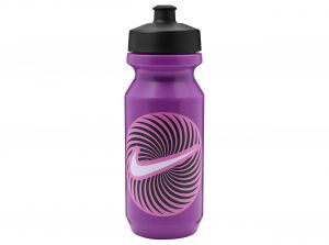 Nike Big Mouth Sports Bottle 2 Graphic 22oz Purple Black Playful Pink