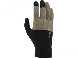 Nike Swoosh Knit Grip Gloves 2 0 Graphic Black Khaki Coconut Milk