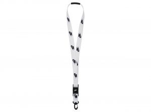 Nike Club Standard Lanyard White Black White