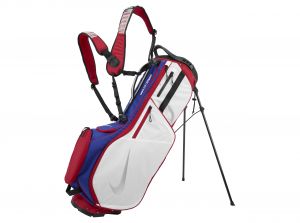 Nike Air Hybrid 2 Golf Bag Gym Red Royal Blue Metallic Silver