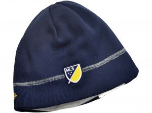 New Era LA Galaxy MLS Knitted Beanie Hat