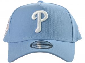 New Era Philadelphia Phillies MLB 9FORTY Snapback Cap Sky Blue Pink