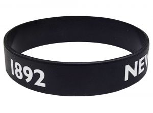 Newcaste Black Silicone Wristband