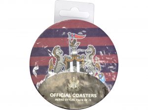 Newcastle United 15 Pack Beer Mats 5 Each