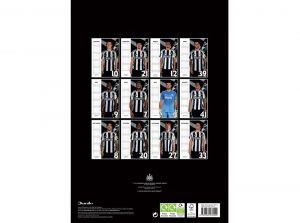 Newcastle United 2026 A3 Wall Calendar