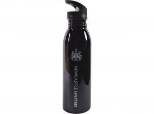 Newcastle United 700ml Stainless Steel UV Bottle With Drinking Straw