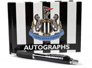 Newcastle United Autograph Book