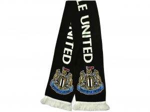 Newcastle United FC Crest Jacquard Knit Scarf