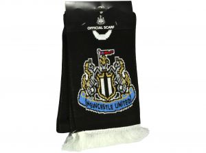 Newcastle United FC Crest Jacquard Knit Scarf