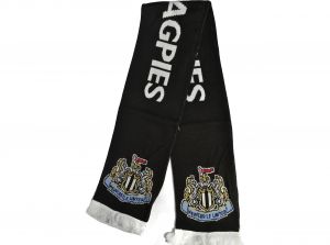 Newcastle United FC The Magpies Jacquard Knit Scarf