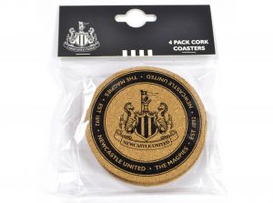 Newcastle United Four Pack Cork Coaster Set
