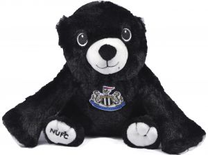 Newcastle United Grizzle Bear 13 5 cm Black White