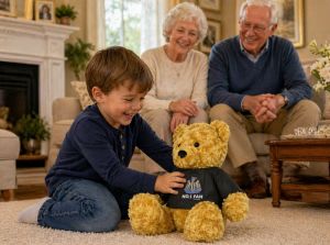 Newcastle United Honee No 1 Fan Bear 40 cm