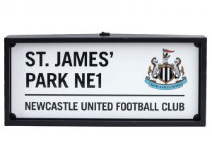 Newcastle United LED Street Sign Light Box