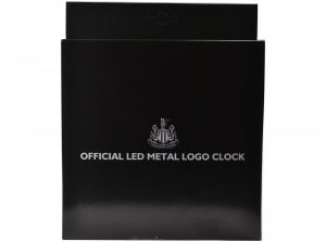 Newcastle United Metal LED Wall Clock