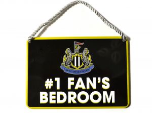 Newcastle United No One Fans Bedroom Sign