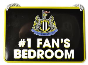 Newcastle United No One Fans Bedroom Sign