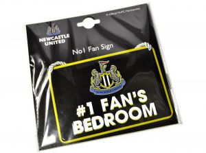 Newcastle United No One Fans Bedroom Sign