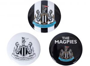 Newcastle United Official Kids Button Badge Set