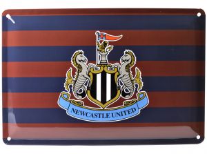 Newcastle United Retro Dayz Striped Sign