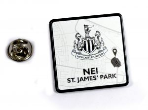 Newcastle United Route To St James Pin Badge