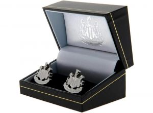 Newcastle United Stainless Steel Crest Cufflinks