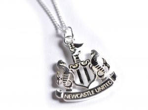 Newcastle United Sterling Silver Pendant and Chain