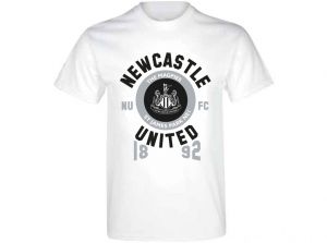 Newcastle United T Shirt Magpies White