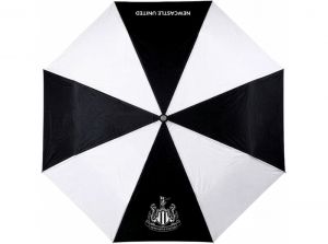 Newcastle United Umbrella Black White
