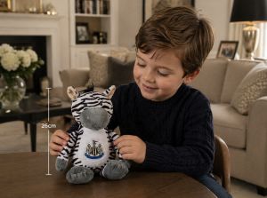 Newcastle United Zoo Crew Zebiddy Zebra 26 cm