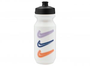 Nike Big Mouth Sports Bottle 2 Graphic 22oz Sail Black Hydrangeas Game Royal