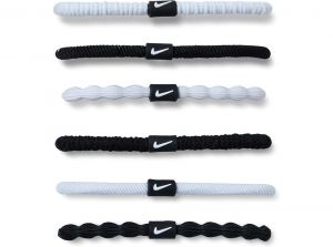 Nike Flex Hair Tie 6 Pack White Black White