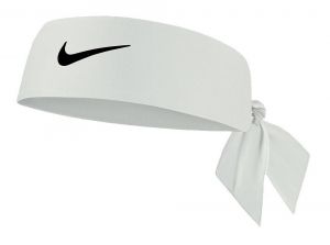 Nike Headband Dri Fit Head Tie Reversible White