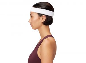 Nike Swoosh Classic Headband White Black