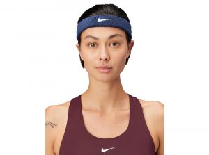 Nike Swoosh Classic Headband College Navy White