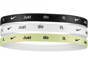 Nike Mixed Hairbands 3 PK Light Curry Washed Teal Navy B Grade