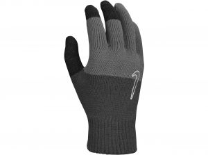 Nike Swoosh Knit Grip Gloves 2 0 Graphic Grey