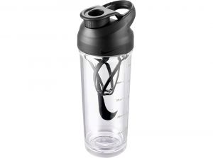 Nike TR Charge Shaker Bottle 24OZ Clear Black