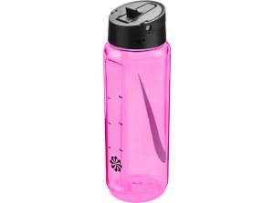 Nike TR Renew Recharge Straw Bottle 24 OZ Pink Spell Black Black