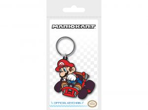 Nintendo Mariokart Mario Drift Rubber Keyring