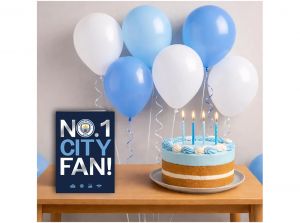 No 1 City Fan Birthday Card