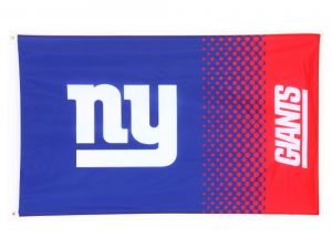 NY Giants Fade NFL Flag 5 x 3