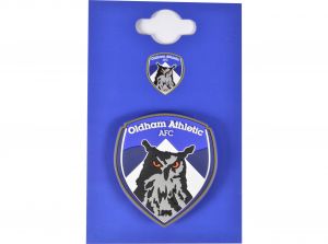 Oldham Athletic AFC 3D Crest Fridge Magnet