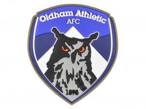 Oldham Athletic AFC 3D Crest Fridge Magnet