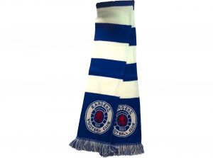 Rangers Knit Bar Scarf