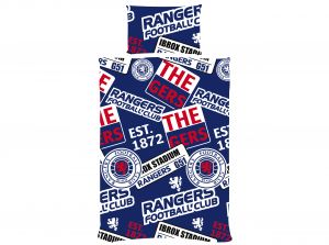 Rangers FC Patch Single Duvet