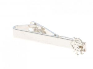 Rangers Silver Plated Tie Slide