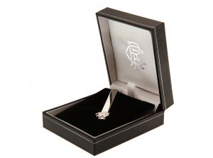 Rangers Silver Plated Tie Slide